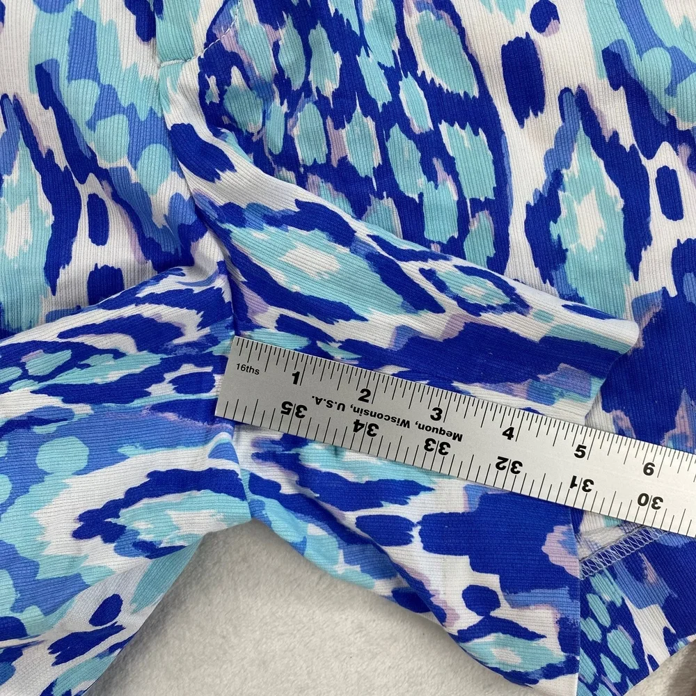 Lilly Pulitzer Callan Shorts Pineapple Print‎ Cotton Blend Size 6 - flaw